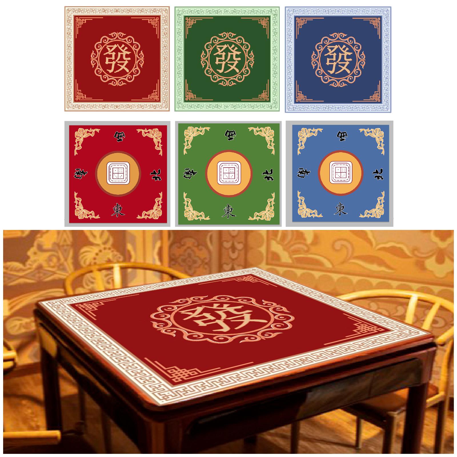 Desk Setup Equipment - Mahjongg Matte Mahjong Game Table Cover
