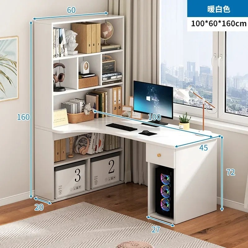 Computertisch, L-förmiger Knie – L Shaped Desk Setup Bewertung und Preis