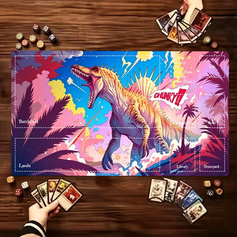 Leuchtende Jurassische Dinosau – Desk Setup Trading Bewertung und Preis