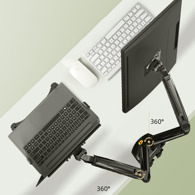 Desktop NB F160 + FP-2 Gasfede – Desk Setup Monitor Arm Bewertung und Preis