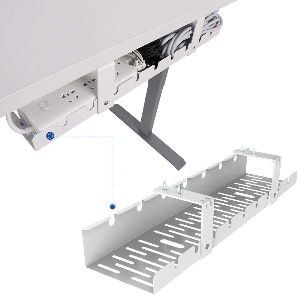 Kabelmanagement-Ablage Schreib – Desk Setup Living Room Bewertung und Preis