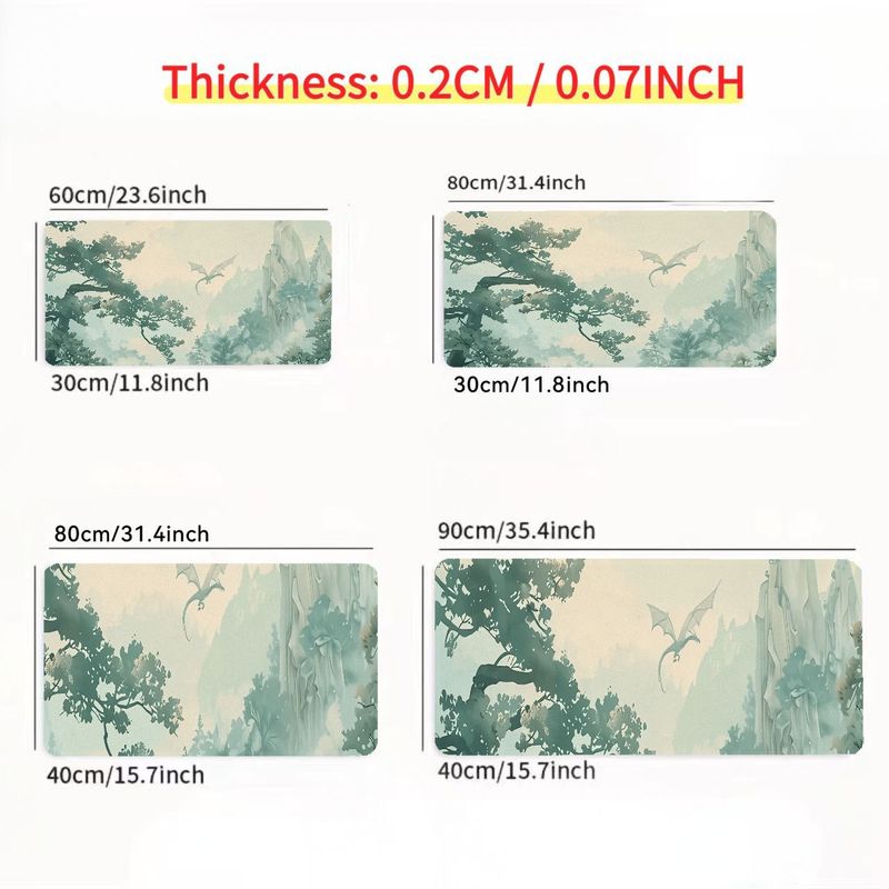 Verspieltes Eisenkunst-Mauspad – Desk Setup Ergonomics Bewertung und Preis