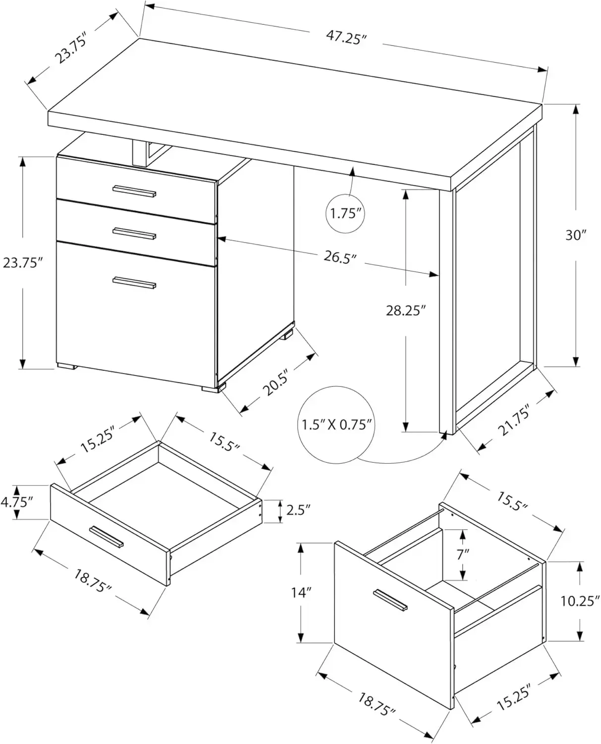 Computertisch mit Aktenschrank – L Shaped Desk Setup Bewertung und Preis
