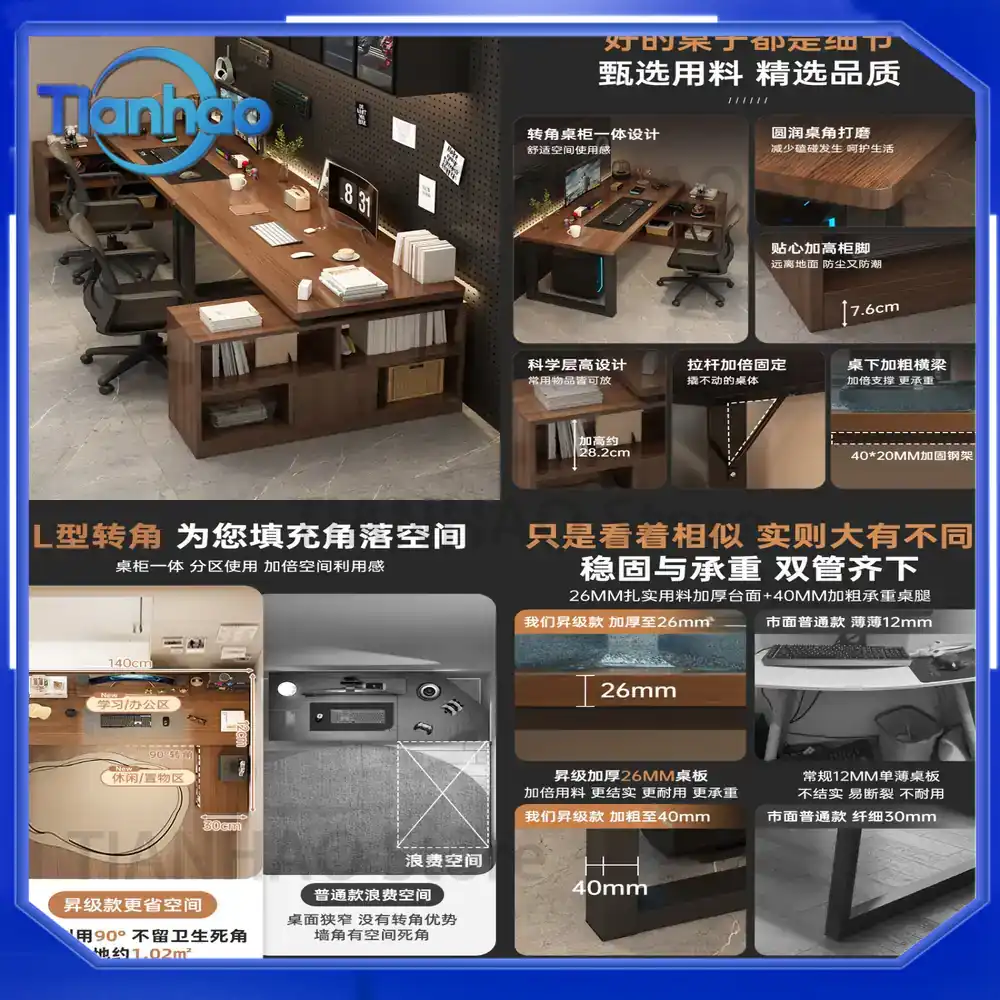 L-förmiger Gaming-Schreibtisch – Desk Setup Corner Bewertung und Preis