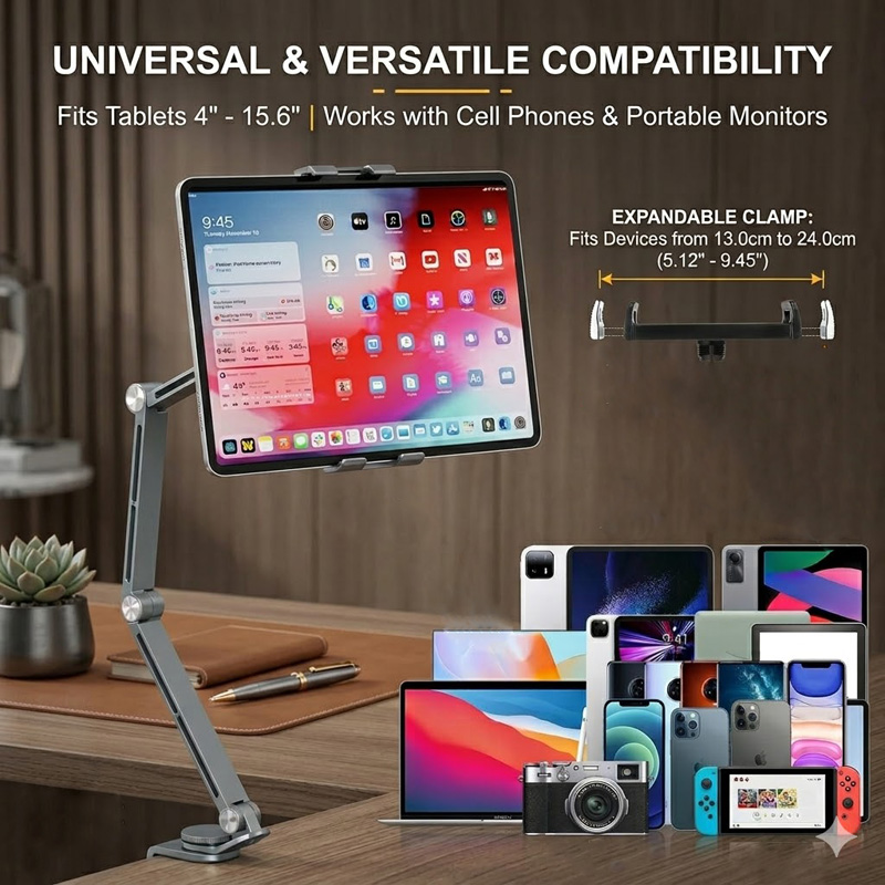 iPad-Halterung für Schreibtisc – Desk Setup Monitor Arm Bewertung und Preis