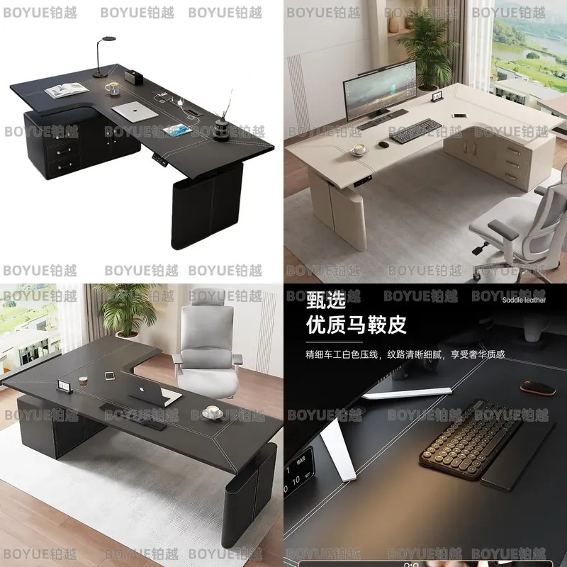 L-förmiger elektrisch höhenver – Desk Setup Corner Bewertung und Preis
