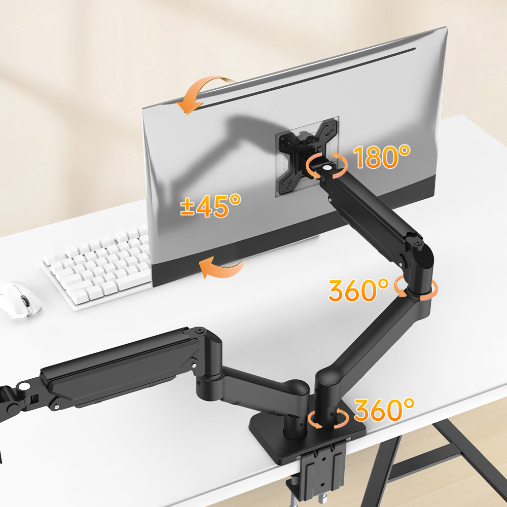 Neuer Verstellbarer Gasdruckfe – Desk Setup Monitor Arm Bewertung und Preis