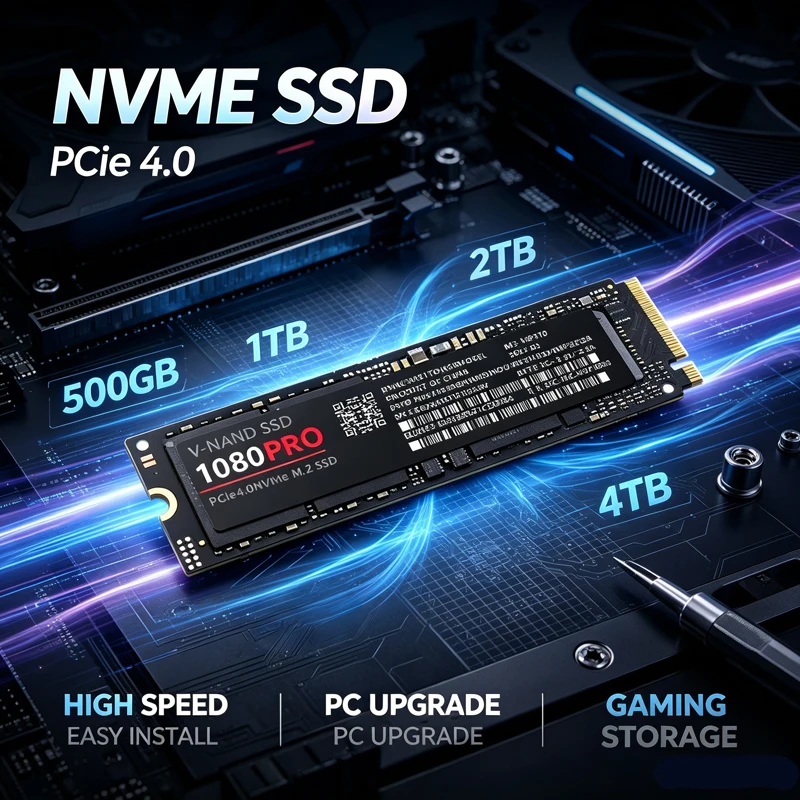 Neue 1080PRO M.2 2280 NVMe PCI – Samsung Ssd 980 Pro Bewertung und Preis