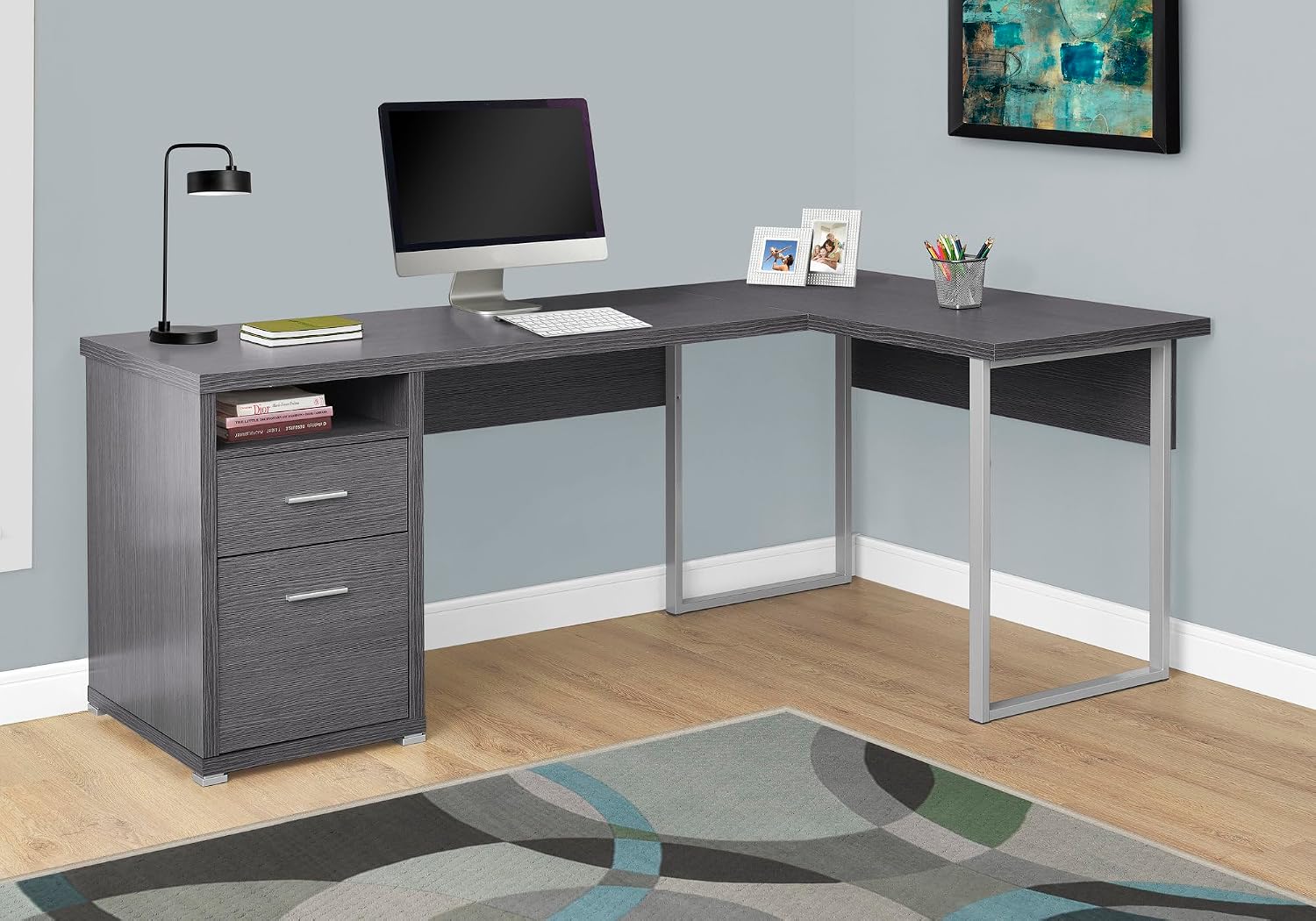 I 7257 Computertisch, Home-Off – L Shaped Desk Setup Bewertung und Preis