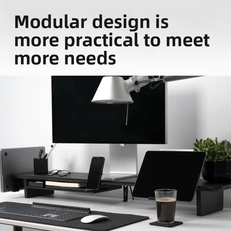 Massivholz Monitorständer Modu – Desk Setup Living Room Bewertung und Preis