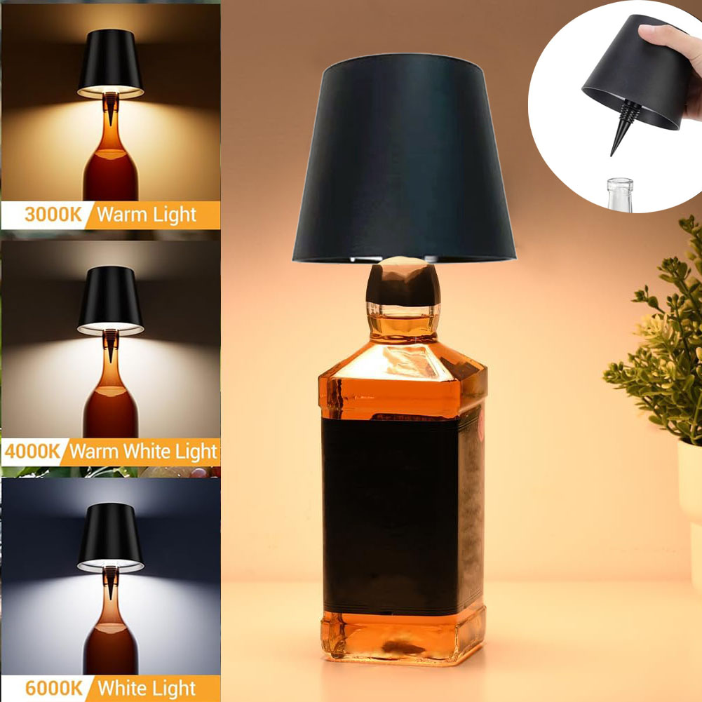 Neue Weinflaschen-LED-Lampe De – Desk Setup Equipment Bewertung und Preis