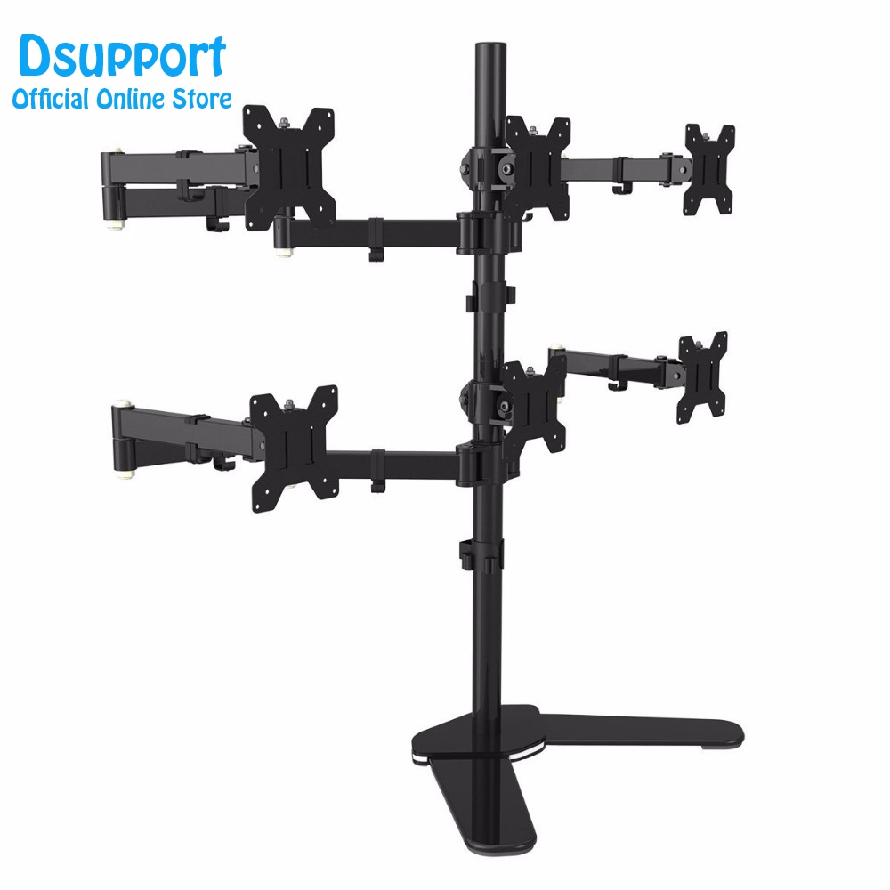 Sechsarmiger LCD-LED-Monitorst – Desk Setup Monitor Arm Bewertung und Preis